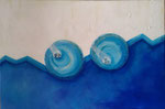 The Trend - 40 x 60 - Acryl auf Leinwand im Schattenfugenrahmen - (verkauft)