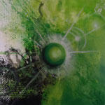 In or out ? - 60 x 60 - Acryl auf Leinwand verkauft - 
