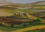Toskana - 50 x 70 - Acryl auf Leinwand - unverkäuflich