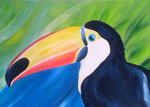 Brazil II - 50 x 70 - Acryl auf Leinwand im Schattenfugenrahmen -( verkauft)