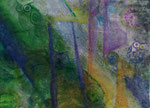 Die Weisheit - 30 x 40 - Acryl und Mixed Media auf Leinwand im Schattenfugenrahmen - 90,- Euro