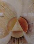 Die Geburt - 40 x 50 - Acryl auf Leinwand im Schattenfugenrahmen - 160,- Euro
