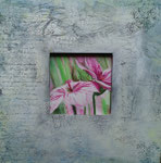Aquarell vintage gerahmt 30 x 30 - (verkauft)
