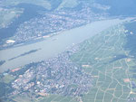 Luftbild Rüdesheim und Bingen, Aufnahme vom Juni 2016/arial photo of Rüdesheim and Bingen taken June 2016