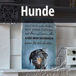 Holzbilder mit Hunden, Hundebilder, Hundespruch, Hundefreunde