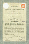 SS 1913 obligatie f 1000,00