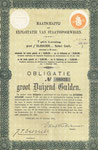SS 1921 obligatie f 1000,00