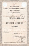 HIJSM 1905 obligatie f 1000,00