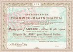 RTM 1897 obligatie f 1000,00