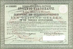 NBDS 1875 certificaat van deelgerechtigheid f 250,00