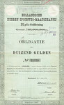 HIJSM 1889 obligatie f 1000,00