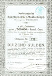 NBM 1901 obligatie f 1000.00