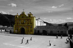 Die bunteste Kirchenfassade  Guatemalas (San Andres Xecul)