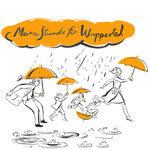 http://www.meinestundefuerwuppertal.de/ Achten Sie auf den orangen Schirm und besuchen Sie die Seite. Ein tolles Projekt!