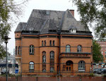Hamburg Speicherstadt, Hafenpolizeiwache 2 (Seitenansicht)