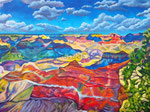 Grand Canyon, 160 x 120 cm, Acryl auf Leinwand