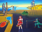 Auf den Spuren von... Salvador Dali - Rotkäppchen