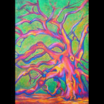 Baum, 60 x 80 cm, Acryl auf Leinwand