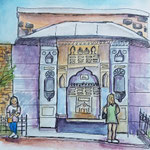 Urban Sketching in Istanbul - In der Nähe des Galata Turms