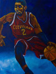 Basketball (Acryl auf Leinwand, 60 x 80 cm)