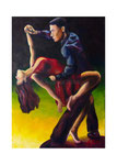Tanz (Acryl auf Leinwand, 50 x 70 cm)