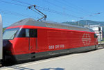 Schweizer-Eisenbahnen - Re 460 * Nummer 022 - Aufnahme vom 24. Juni 2023