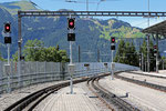 Schweizer-Eisenbahnen - Bahnhof Wengen