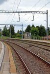 Schweizer-Eisenbahnen - Bahnhof Neyruz FR