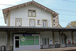 Schweizer-Eisenbahnen - Bahnhof Villeneuve VD