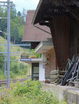 Schweizer-Eisenbahnen - Bahnhof Kandergrund