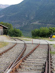 Schweizer-Eisenbahnen - Bahnhof Lalden