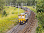 Juni 2022: Güterzug unterwegs im Osten von Australien. (Aufnahme vom April 1999.)
