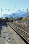 Schweizer-Eisenbahnen - Bahnhof St-Léonard