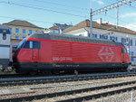 Schweizer-Eisenbahnen - Re 460 * Nummer 068 - Aufnahme vom 26. Februar 2022