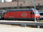 Schweizer-Eisenbahnen - Re 460 * Nummer 028 - Aufnahme vom 6. September 2013