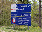 Schweizer-Eisenbahnen - Bahnhof La Chèvrerie-Monteret