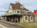 Schweizer-Eisenbahnen - Bahnhof Aadorf