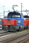 Schweizer-Eisenbahnen - Eem 923 * Nummer 019 - Aufnahme vom 20. März 2021