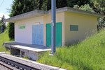 Schweizer-Eisenbahnen - Bahnhof Villars-sur-Ollon Golf