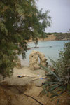 Blick auf die Voulisma-Beach