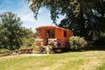 sleeping in a gipsy caravan