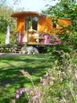 night in gypsy caravan