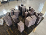 "Brown Stairs" - Braune Treppe in Produktion