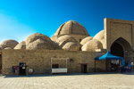 One of the best preserved trade dome in Bukhara is the 16th century Tak-i Zargaron, a multiple dome-covered bazaar 