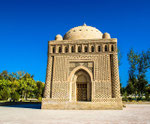 The Ismail Samani mausoleum, one of the oldest preserved monuments in Bukhara 