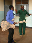 Using drama for HIV/AIDS education in Kalamba during local campaigns against HIV/AIDS