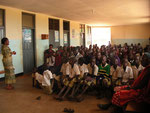 Mass meeting in Kalamba during local campaign on International World AIDS Day 2011