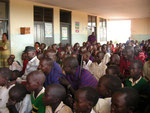 Mass meeting in Kalamba during local campaign on International World AIDS Day 2011
