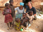 Janis mixing up with the community after training of TOT