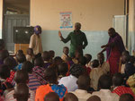 Using drama for HIV/AIDS education in Kalamba during local campaigns against HIV/AIDS